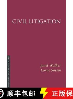 【3-4周达】Civil Litigation [9781552210703]