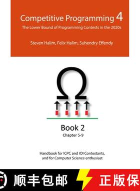 【3-4周达】Competitive Programming 4 - Book 2: The Lower Bound of Programming Contests in the 2020s [9781716745515]
