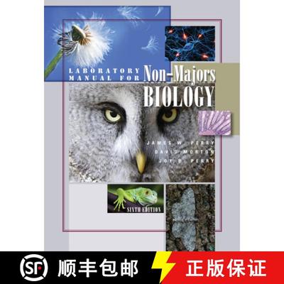 【3-4周达】Laboratory Manual for Non-Majors Biology [9780840053800]