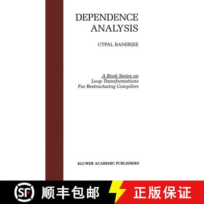 【3-4周达】精装 Dependence Analysis [9780792398097]