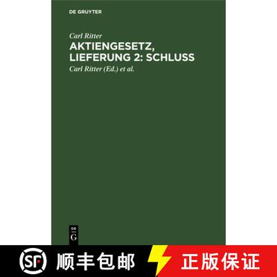 【3-4周达】Aktiengesetz, Lieferung 2: Schluß [9783112689974]