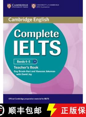 【3-4周达】Complete IELTS Bands 4–5 Teacher's Book: - Complete IELTS Bands 4-5 Teacher's Book [9780521185158]