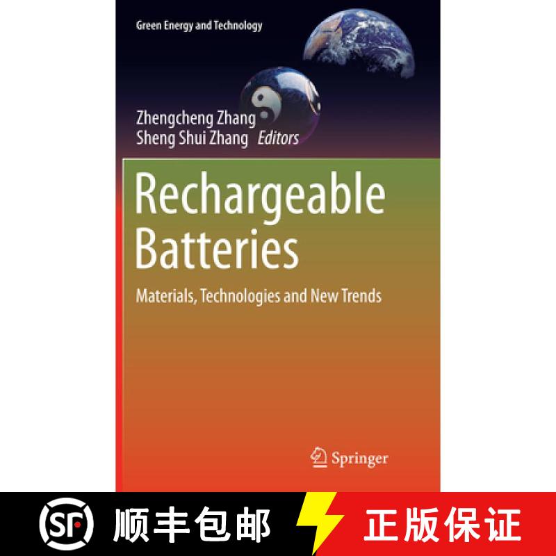 【3-4周达】Rechargeable Batteries : Materials, Technologies and New Trends (Softcover reprint of the ... [9783319351636]图片