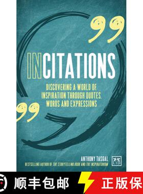 【3-4周达】Incitations: Discovering a World of Inspiration Through Quotes, Words and Expressions [9781912555574]