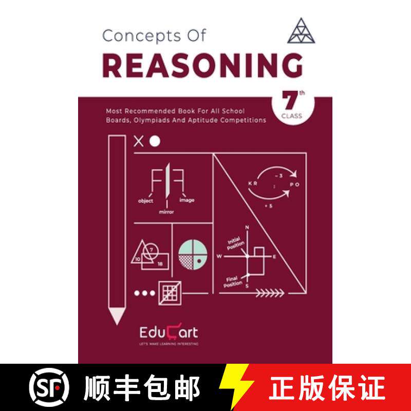 【3-4周达】Concepts Of Reasoning CBSE Textbook For Class 7 [9789389609035]