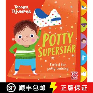 【3-4周达】Toddler Triumphs: Potty Superstar : A potty training book for boys [9781526381507]