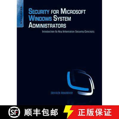 【3-4周达】Security for Microsoft Windows System Administrators: Introduction to Key Information Secu... [9781597495943]