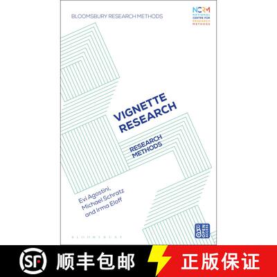 【3-4周达】精装 Vignette Research: Research Methods [9781350299382]