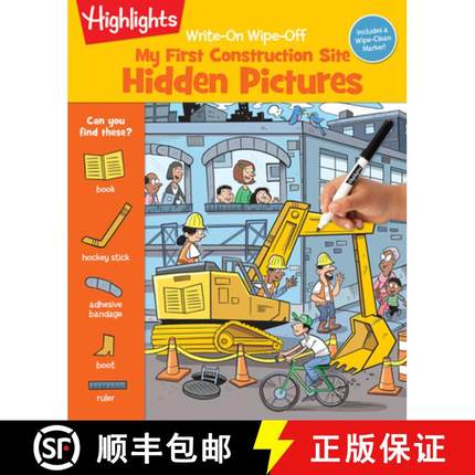 Write-On Wipe-Off My First Construction Site [9781644727218]