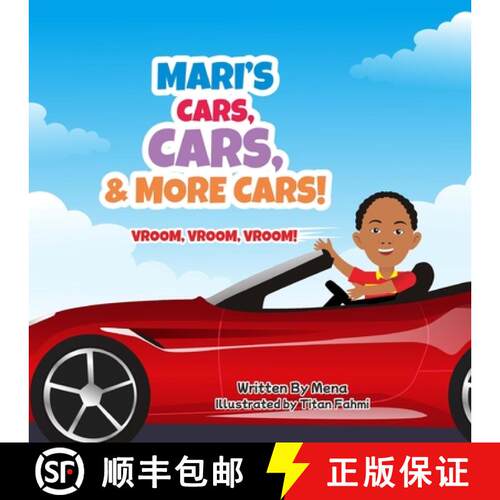 【3-4周达】Mari's Cars, Cars & More Cars! [9798985328868]