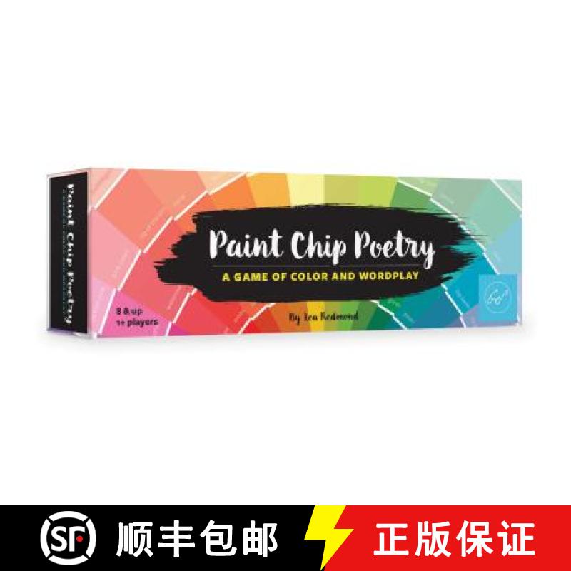 【3-4周达】Paint Chip Poetry: A Game of Color and Wordplay [9781452158808]