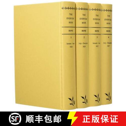 【3-4周达】精装 The Every-Day Book (4-Vol. Es Set) [9784905211044]