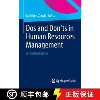【3-4周达】Dos and Don'ts in Human Resources Management : A Practical Guide [9783662435526]