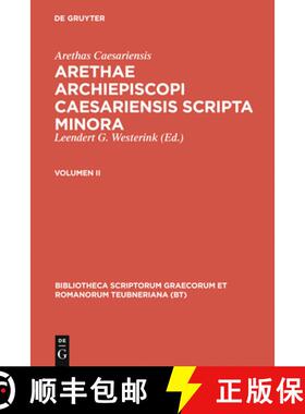【3-4周达】Arethas Caesariensis; Westerink, Leendert G.: Arethae Archiepiscopi Caesariensis Scripta M... [9783598719813]
