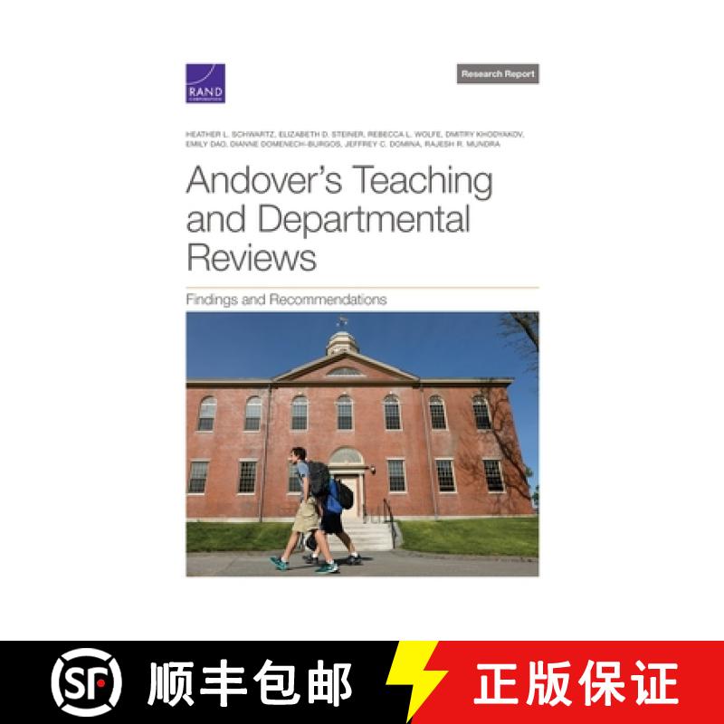 【2-3周达】Andover's Teaching and Departmental Reviews: Findings and Recommendations [9781977410610]