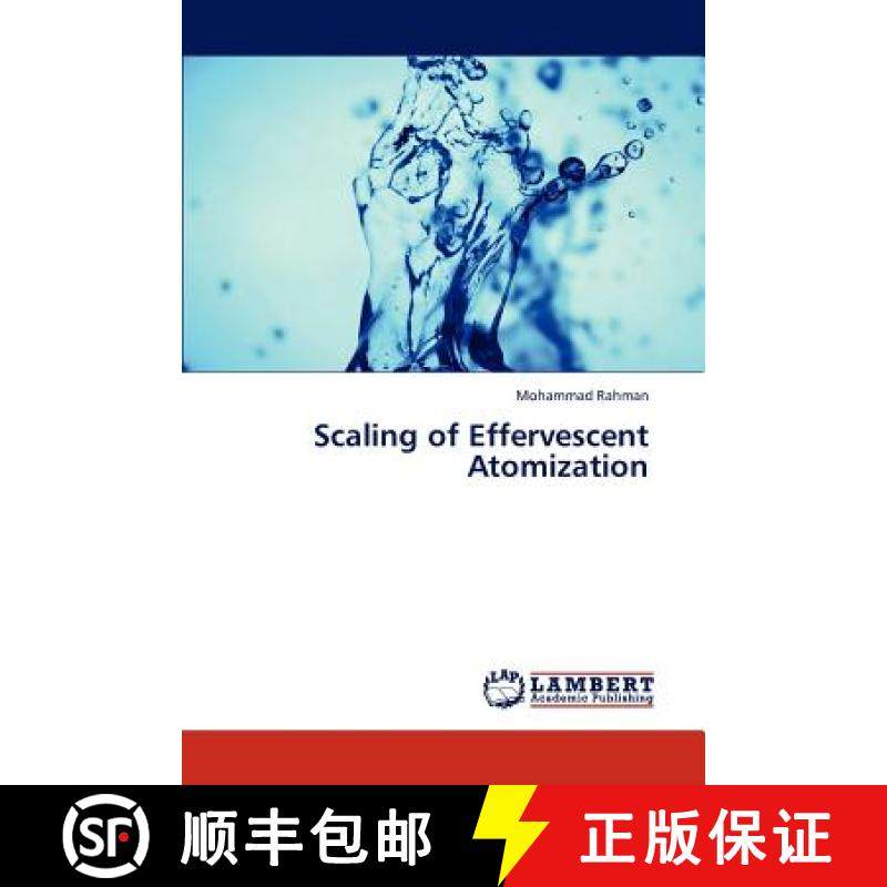 预订 Scaling of Effervescent Atomization [9783846520604]