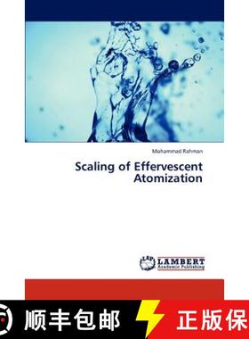 预订 Scaling of Effervescent Atomization [9783846520604]