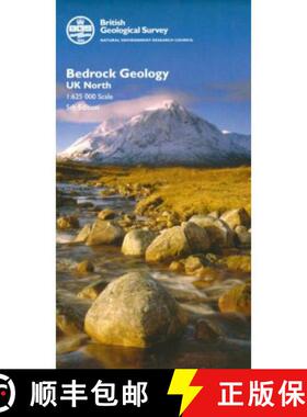 【3-4周达】Bedrock Geology UK North [9780751835021]