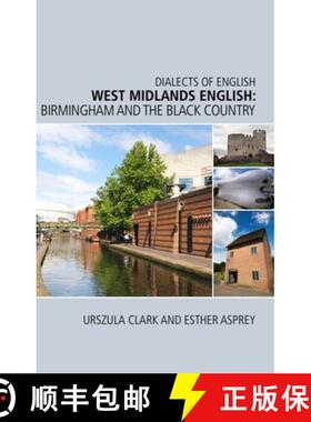 【3-4周达】精装 West Midlands English: Birmingham and the Black Country [9780748641697]