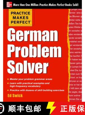 预订 Practice Makes Perfect German Problem Solver: With 130 Exercises [9780071791151]