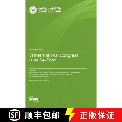 【3-4周达】精装 VI International Congress la ValSe-Food [9783725841752]