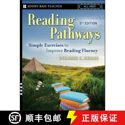 【3-4周达】Reading Pathways: Simple Exercises To Improve Reading Fluency, 5Th Edition [Wiley教育学] [9780787992897]