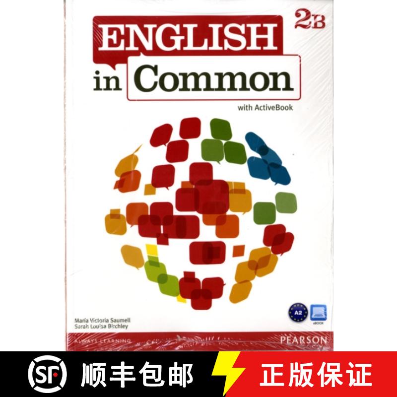 【3-4周达】English in Common 2b Split: Student Book with Activebook and Workbook and Mylab English [9780132628709]