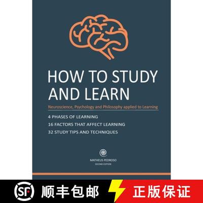 【3-4周达】How to Study and Learn: Neurosciense, Psychology and Philosophy applied to Learning [9786500276732]