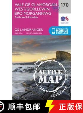 【3-4周达】Vale of Glamorgan, Rhondda & Porthcawl [9780319474938]