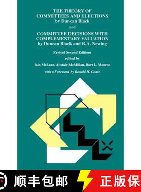 【3-4周达】The Theory of Committees and Elections by Duncan Black and Committee Decisions with Comple... [9780792381105]