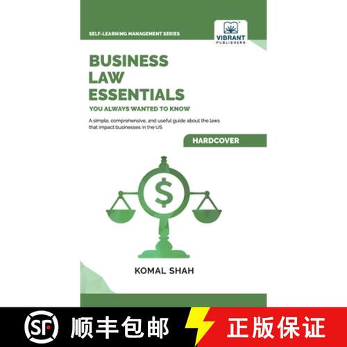 【3-4周达】精装 Business Law Essentials You Always Wanted To Know: A Practical Guide to Contract Law,... [9781636511726]
