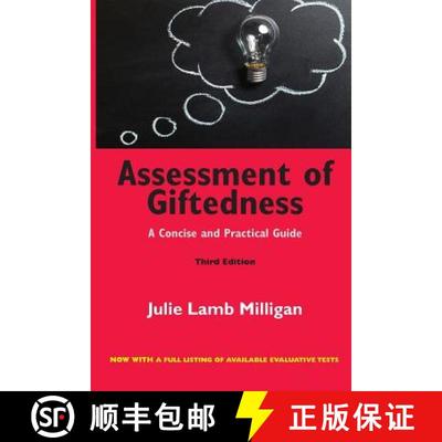 【3-4周达】Assessment of Giftedness: A Concise and Practical Guide, Third Edition [9781936411566]