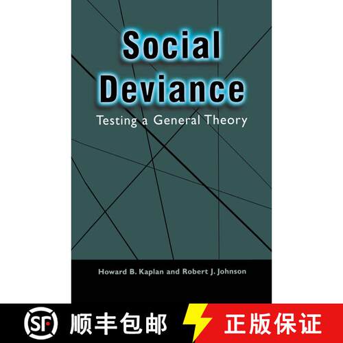 【3-4周达】精装 Social Deviance: Testing a General Theory [9780306466106]