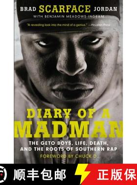 【3-4周达】Diary of a Madman: The Geto Boys, Life, Death, and the Roots of Southern Rap [9780062302649]