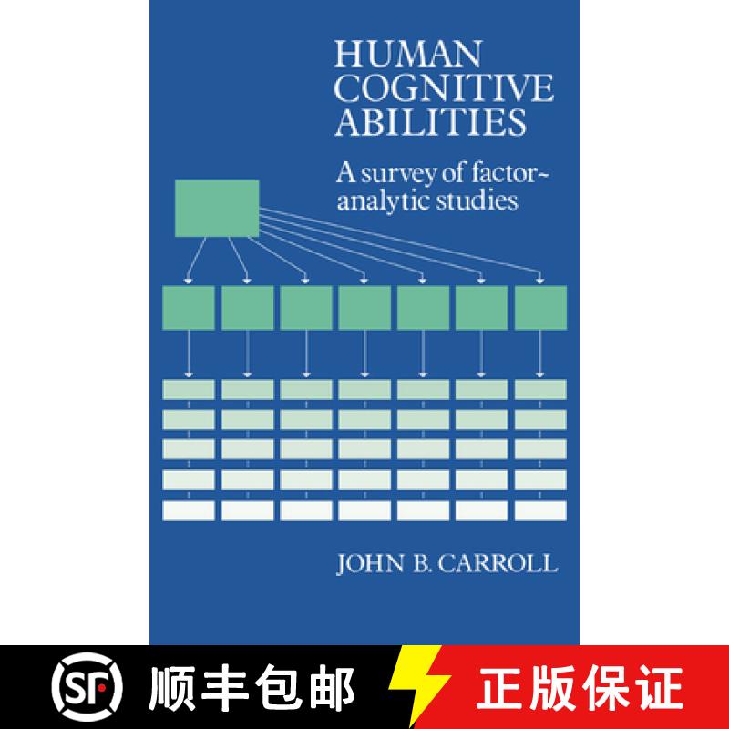 【2-3周达】Human Cognitive Abilities: A Survey of Factor-Analytic Studies [9780521387125]