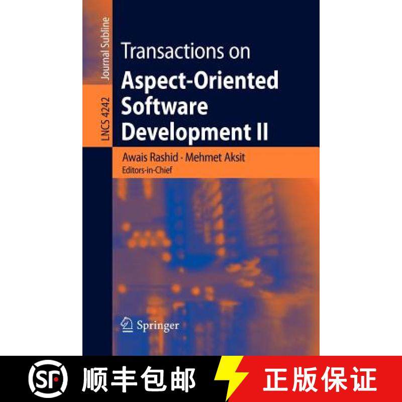 【3-4周达】Transactions on Aspect-oriented Software Development: v. 2 [9783540488903]