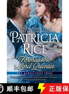 【3-4周达】Formidable Lord Quentin: A Rebellious Sons Novel Book Four [9781611384451]