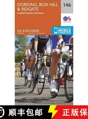 【3-4周达】Dorking, Box Hill and Reigate [9780319243398]