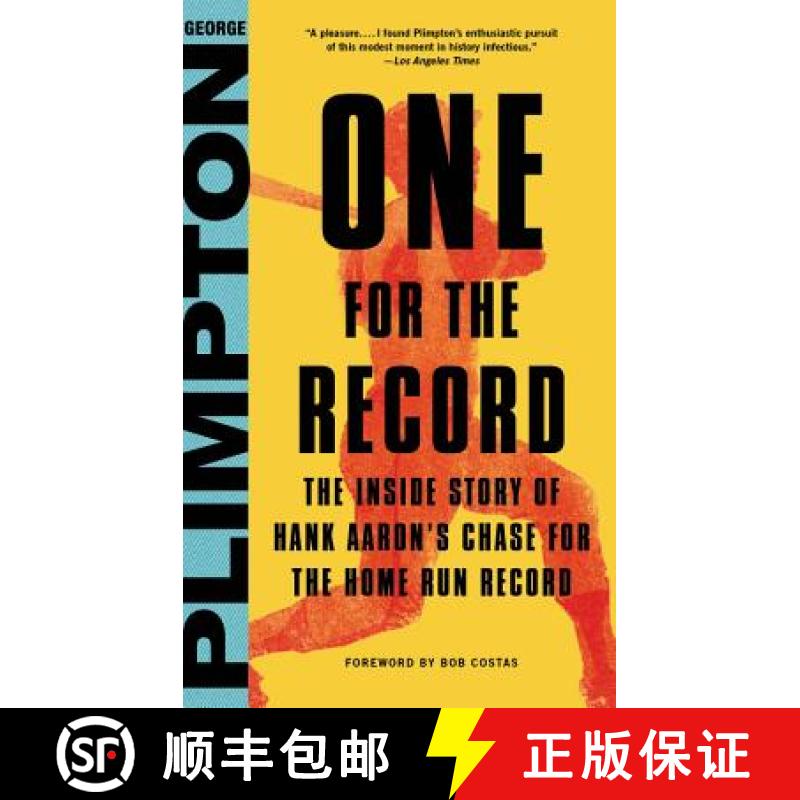 【3-4周达】One for the Record: The Inside Story of Hank Aaron's Chase for the Home Run Record [9780316326933]