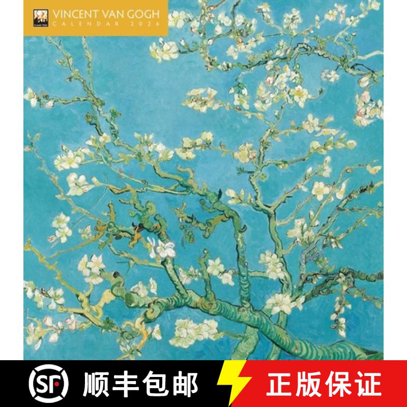 【2-3周达】Vincent Van Gogh Mini Wall Calendar 2026 (Art Calendar) [9781835624333]