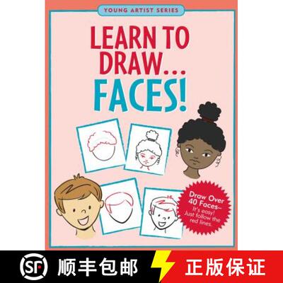 【3-4周达】Learn to Draw...Faces! [9781441330758]