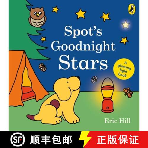 【3-4周达】Spot's Goodnight Stars : A glowing light book [9780241573419]