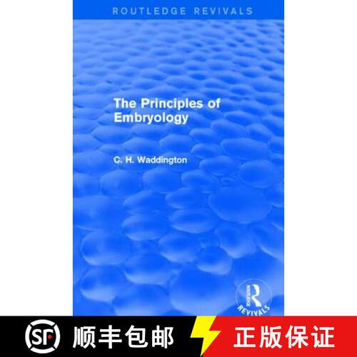 【3-4周达】精装 The Principles of Embryology [9781138956988]