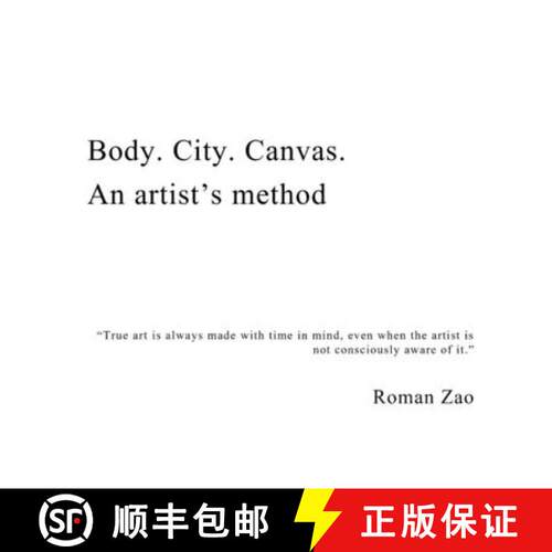 【3-4周达】精装 Body. City. Canvas. An Artist's Method [9798295554827]