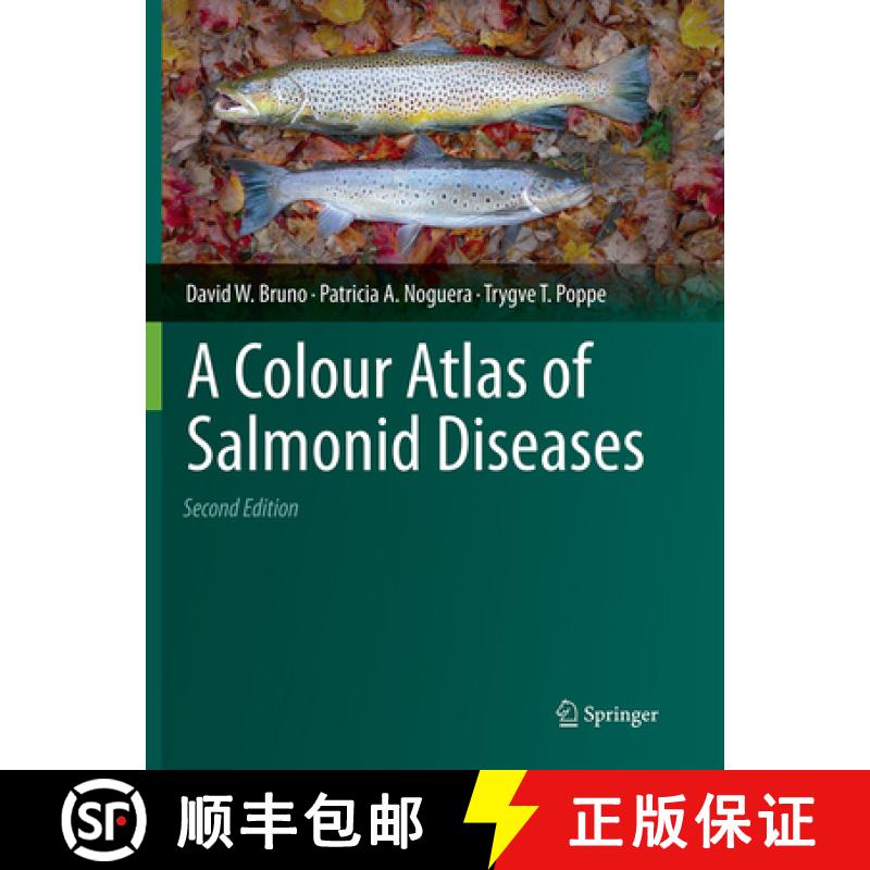 【3-4周达】A Colour Atlas of Salmonid Diseases [9789401778923]