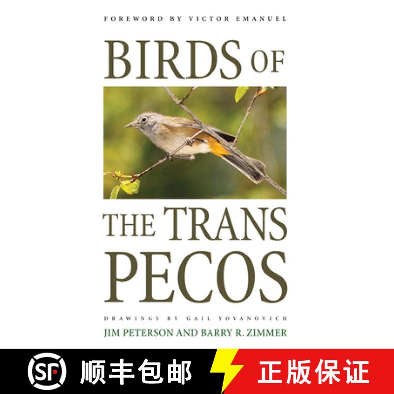 【3-4周达】Birds of the Trans-Pecos [9780292765849]