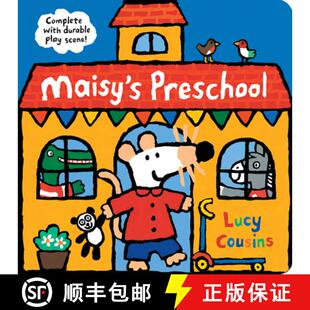 【3-4周达】Maisy's Preschool: Complete with Durable Play Scene (Interactive Maisy the Mouse Play Scen... [9781536206784]