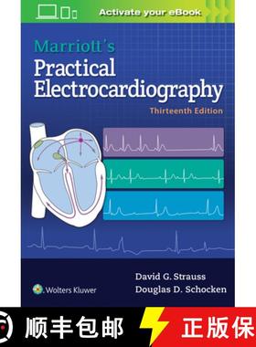 【3-4周达】Marriott's Practical Electrocardiography [9781496397454]