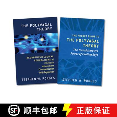【3-4周达】精装 The Polyvagal Theory and The Pocket Guide to the Polyvagal Theory, Two–Book Set [9780393713077]
