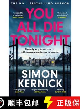 【3-4周达】You All Die Tonight : the twisting new thriller from the number one bestselling author [9781472292476]